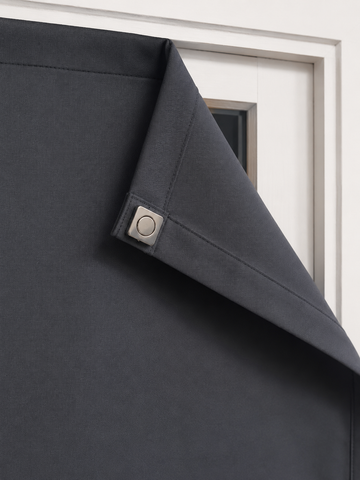 Tlaks Magnetic Curtains - Thermal Insulated Blackout Curtains - No Tools Installation - Designed in the U.S.A.