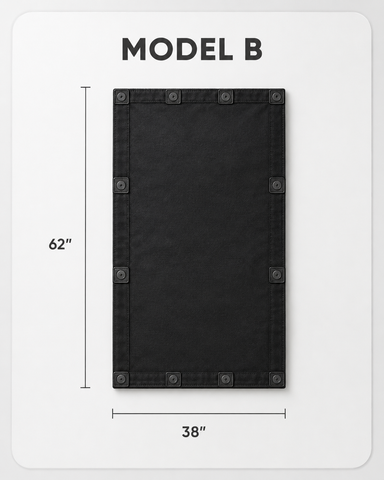 Tlaks Magnetic Curtains - Thermal Insulated Blackout Curtains - No Tools Installation - Designed in the U.S.A.