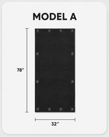 Tlaks Magnetic Curtains - Thermal Insulated Blackout Curtains - No Tools Installation - Designed in the U.S.A.