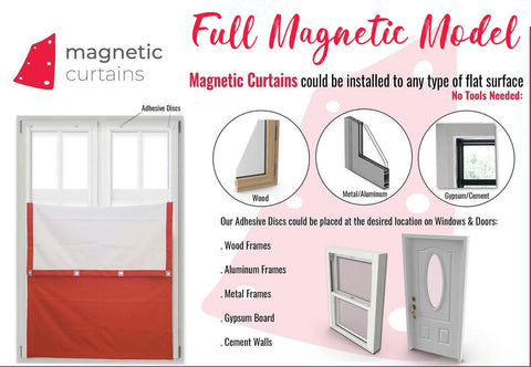 Magnetische Vorhänge von Tlaks – wärmeisolierte Verdunkelungsvorhänge – Installation ohne Werkzeug – entworfen und hergestellt in den USA.