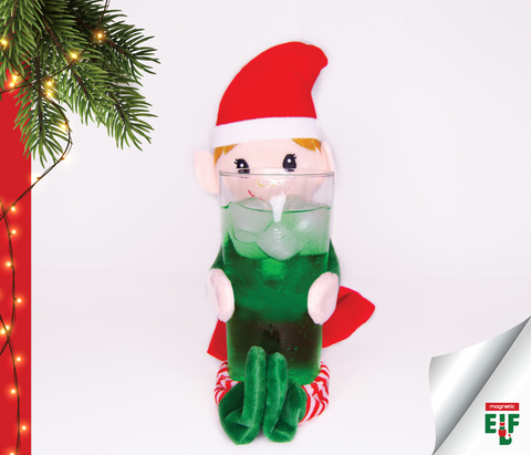 Noelle the Magnetic Elf - A New Christmas Tradition - Elf Pixies on a Shelf - Suitable for Christmas Decorations/Gifts